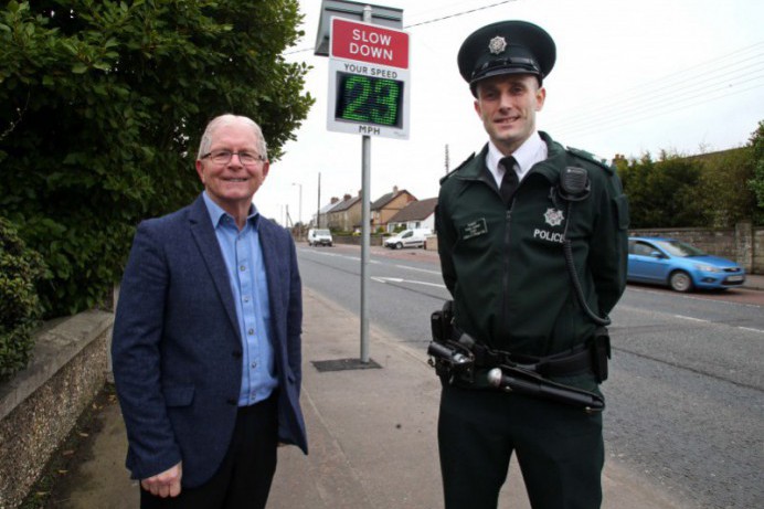 New Speed Indicator Signs Installed at Community Concern Sites