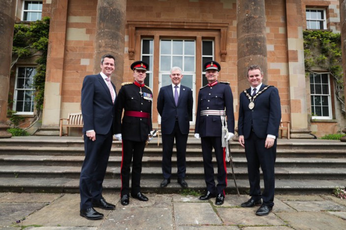 Secretary of State for Northern Ireland hosts celebrations for HM the Queen’s Platinum Jubilee at Royal Hillsborough