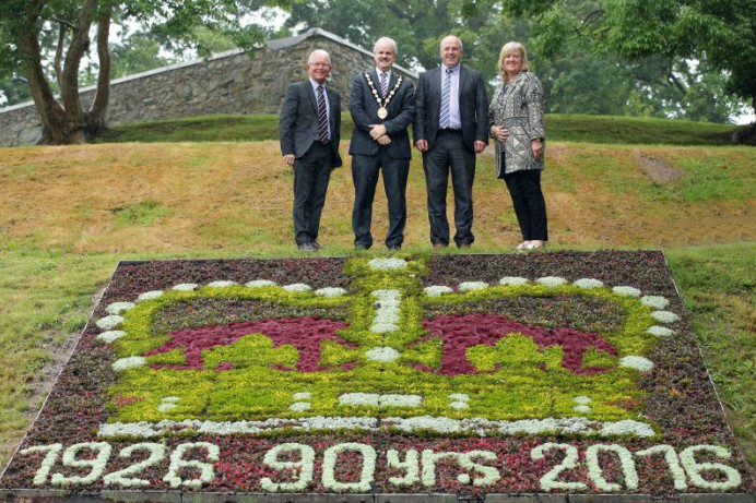 Flowerbeds Enhance Council Area