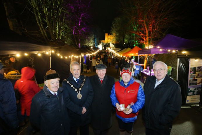 Families flock to the first Hillsborough Christmas Market