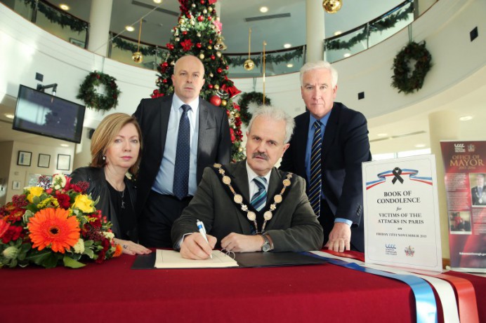 Books of Condolence for Paris Attacks Opened