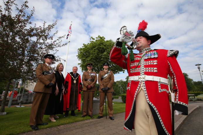 Lisburn & Castlereagh City Council Honour Armed Forces Day