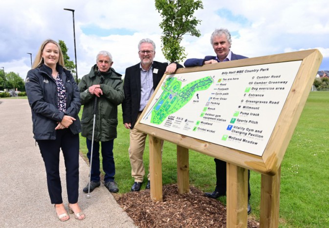 Lisburn & Castlereagh reaches a ‘baker’s dozen’ with its accessible signs