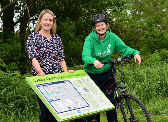 Comber Greenway signage updated