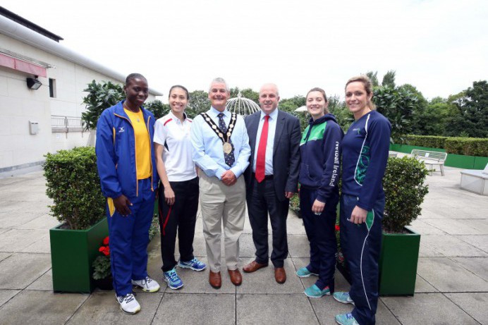 Council Hosts Reception for Netball Teams from Across the Globe