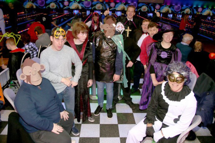 Spooky Fun at Dundonald International Ice Bowl Halloween Bowling Competition