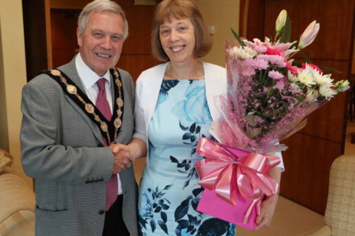 Mayor Hosts Reception to Mark Retirement of Local Diabetes Specialist Nurse