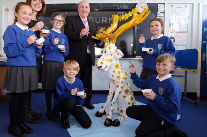 Santa's Reindeer Set to Land in Market Square