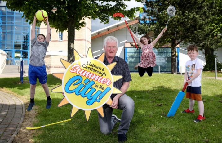 Children get set for a Summer of Activities across Lisburn & Castlereagh