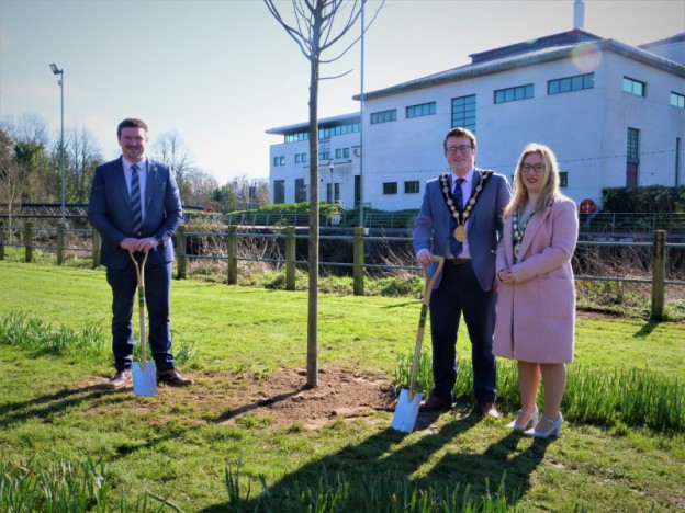 100 Trees planted across Lisburn & Castlereagh for Centenary