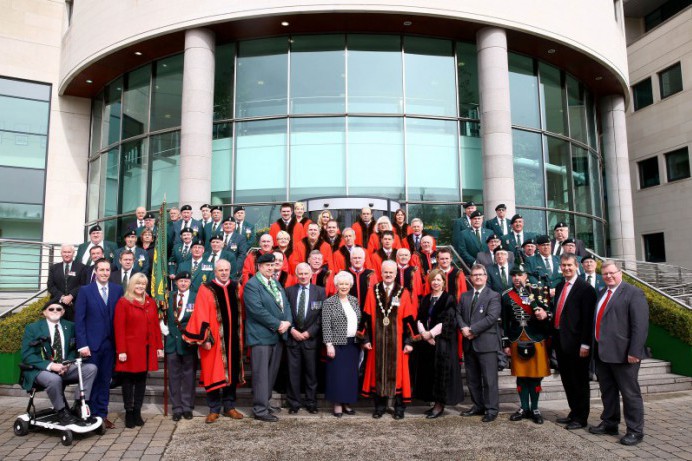 Council marks Freedom of the City Anniversary for UDR